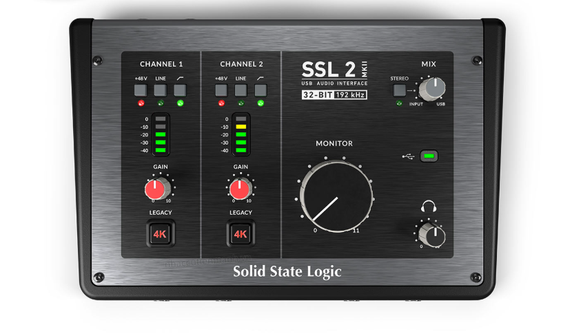 Combo Soundcard Solid State Logic SSL 2 MKII và Micro AKG P420 - Ảnh 3
