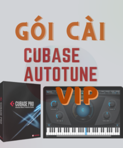GÓI PHẦN MỀM AUTOTUNE VIP - CUBASE 10,11,12,13,14 PROJECT VIP