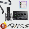 COMBO SOUNDCARD M AUDIO M TRACK DUO + MICRO KOLANCE KL-250