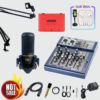COMBO MIXER F4 + MICRO KOLANCE KA999 + BOXLIVE HOSSK K2