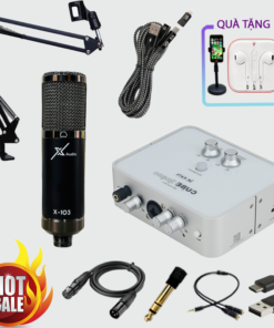 COMBO SOUNDCARD ICON CUBE2 NANO DYNA + MICRO X AUDIO X103
