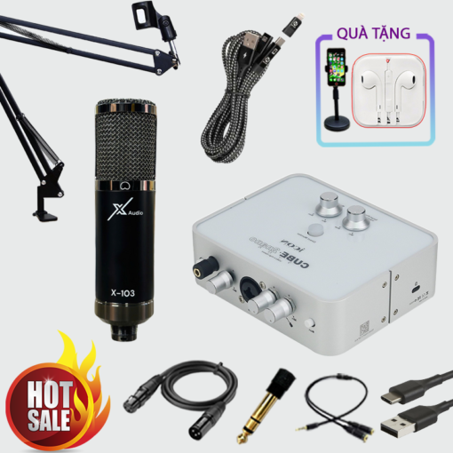 COMBO SOUNDCARD ICON CUBE2 NANO DYNA + MICRO X AUDIO X103 ...