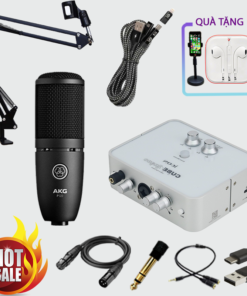 SOUNDCARD ICON CUBE2 NANO DYNA + MICRO AKG P120