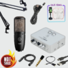 COMBO SOUNDCARD ICON CUBE2 NANO DYNA + MICRO AKG P220