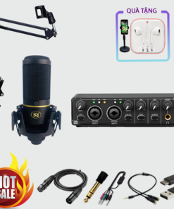 COMBO SOUNDCARD MD 22 USB + MICRO KOLANCE KA 999