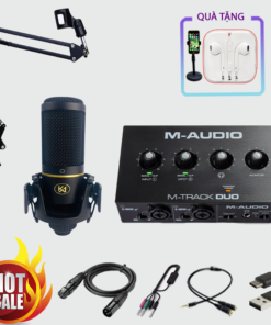 COMBO M AUDIO M TRACK DUO + MICRO KOLANCE KA999