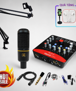 COMBO SOUNDCARD ICON UPOD PRO VÀ MICRO KOLANCE KA-999