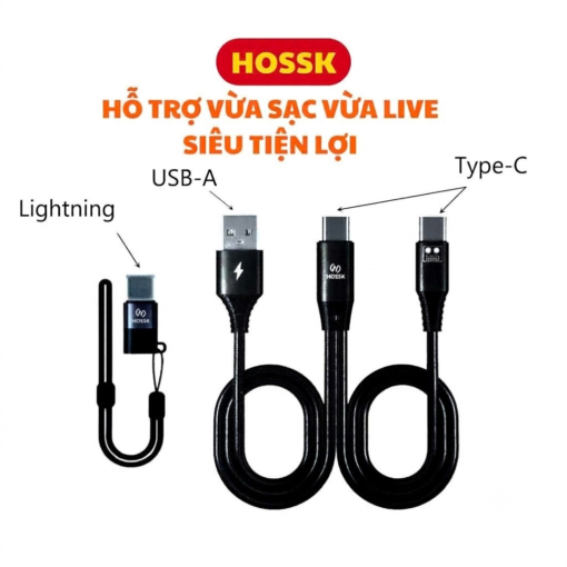 BỘ CÁP SẠC HOSSK