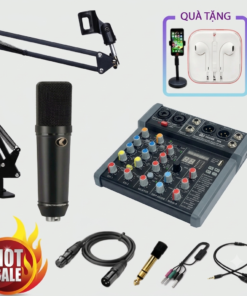 COMBO THU ÂM KOLANCE KL250 + MIXER HOSSK S06