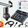 Combo Livestream Mixer HOSSK S06 Và Micro Takstar PC-K850  Chính Hãng