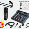 Trọn Bộ Combo Livestream & Thu Âm Đỉnh Cao: Sound Card HOSSK S06 Kết Hợp Micro AKG P120 Chính Hãng